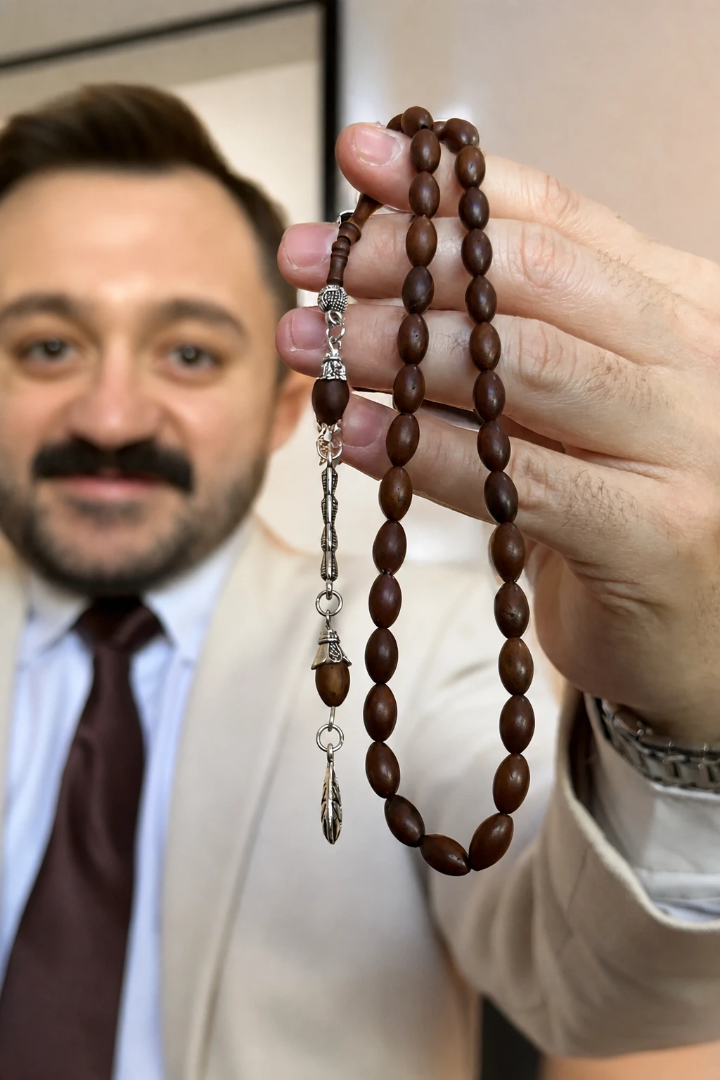 Kuka Tespih – Tek Habbe / İki Habbe Püskül Seçenekli – Erkek Hediyelik
