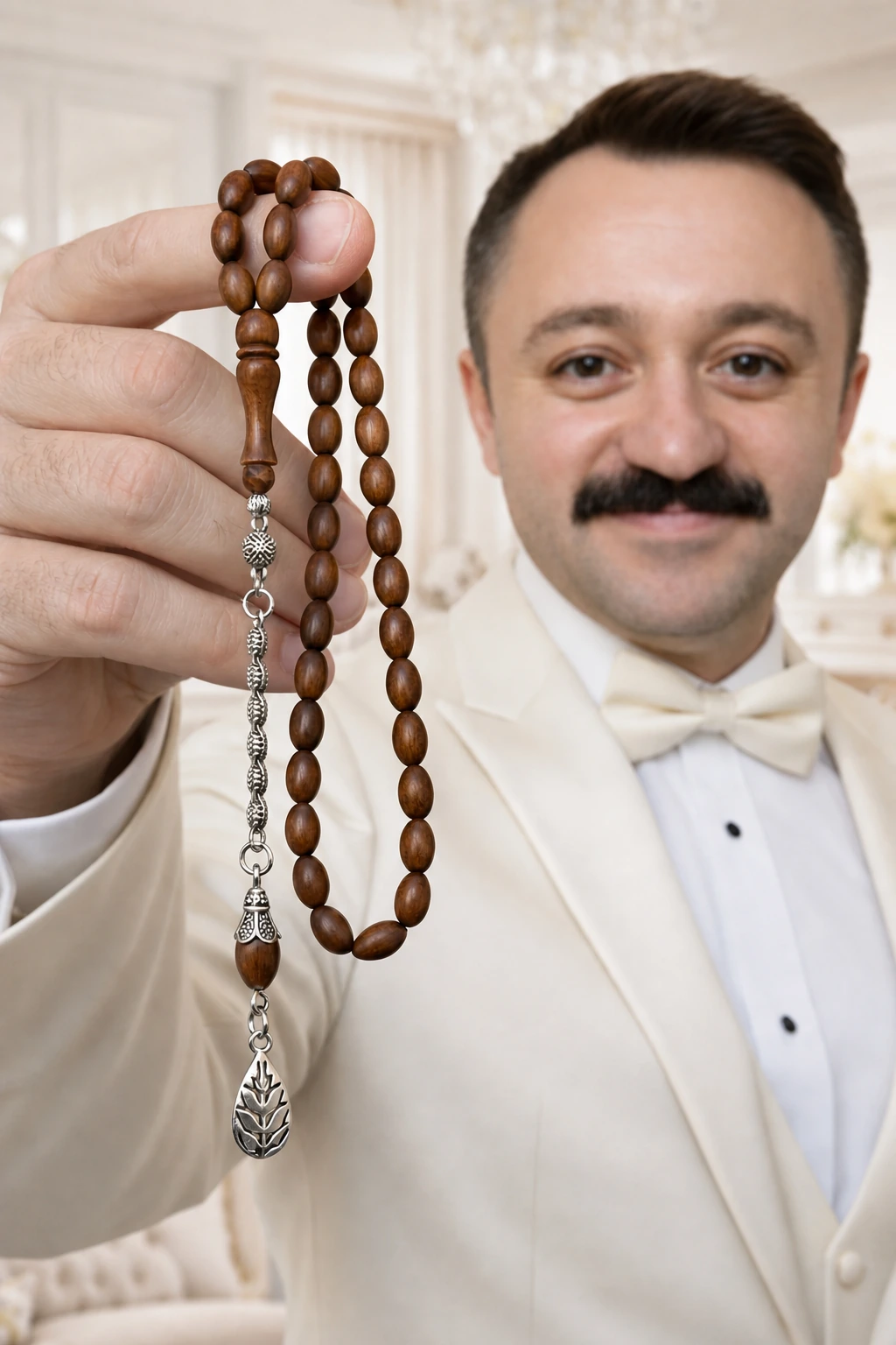 Kuka Tespih – Tek Habbe / İki Habbe Püskül Seçenekli – Erkek Hediyelik